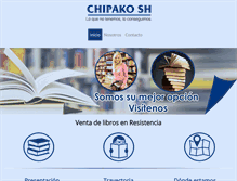 Tablet Screenshot of chipakosh.com